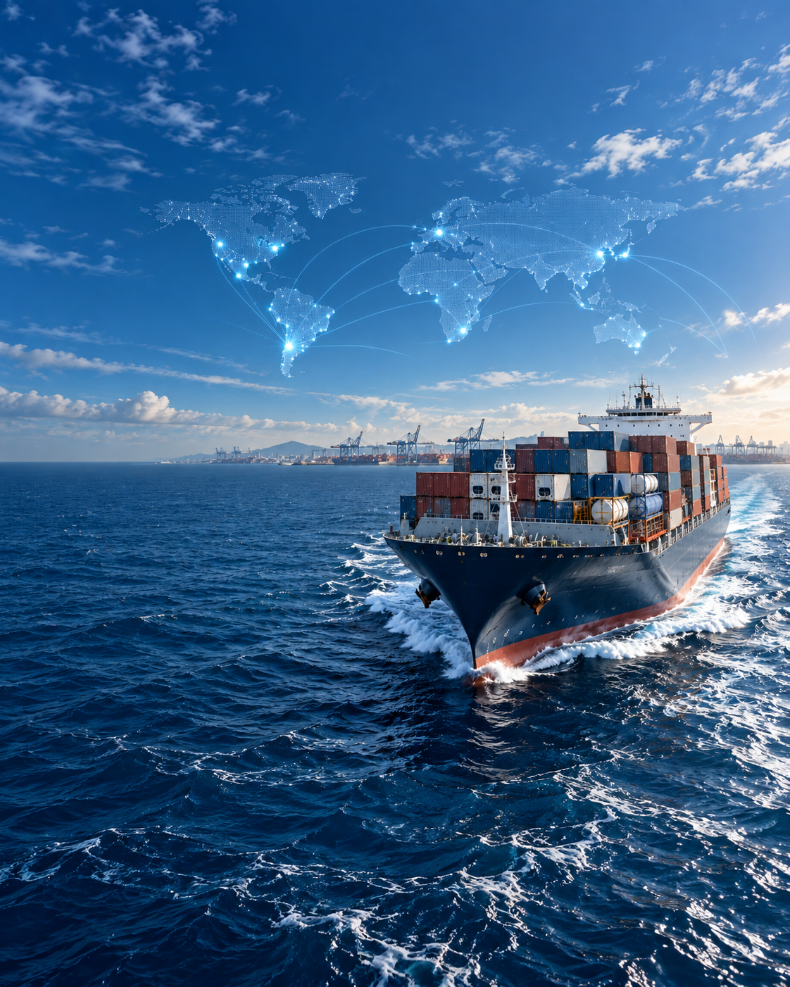 Transporte marítimo y conexión global